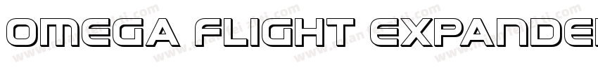 Omega Flight Expanded Regular字体转换